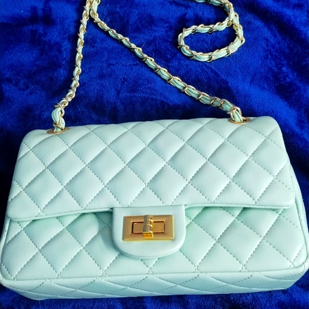 Mint green handbag 👜